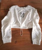 Weißer Crop Hoodie/ Sweater Nordrhein-Westfalen - Lüdenscheid Vorschau