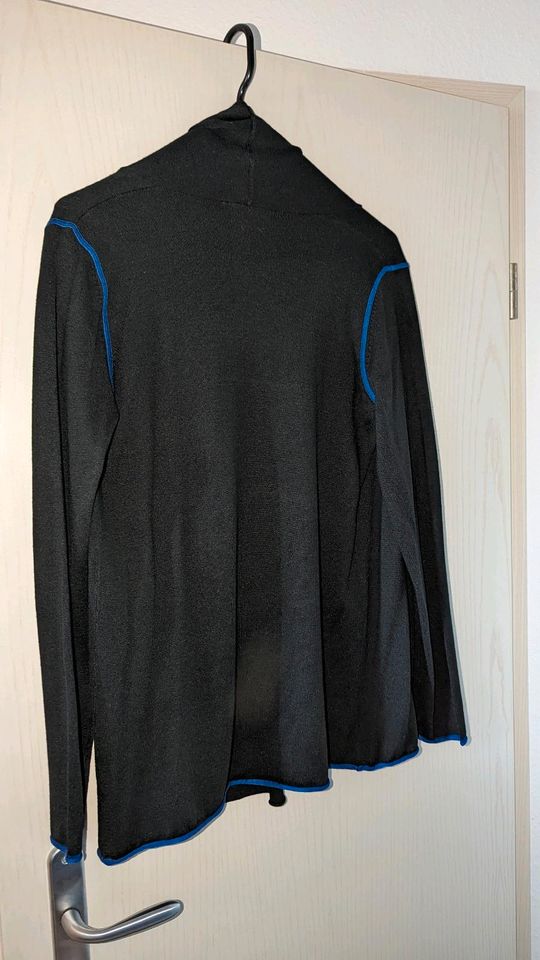 Esprit Cardigan schwarz mit blauer Naht in Dortmund