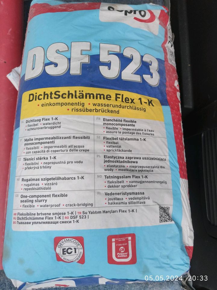 Dicht Schrämme Flex 1-K in Westerstede