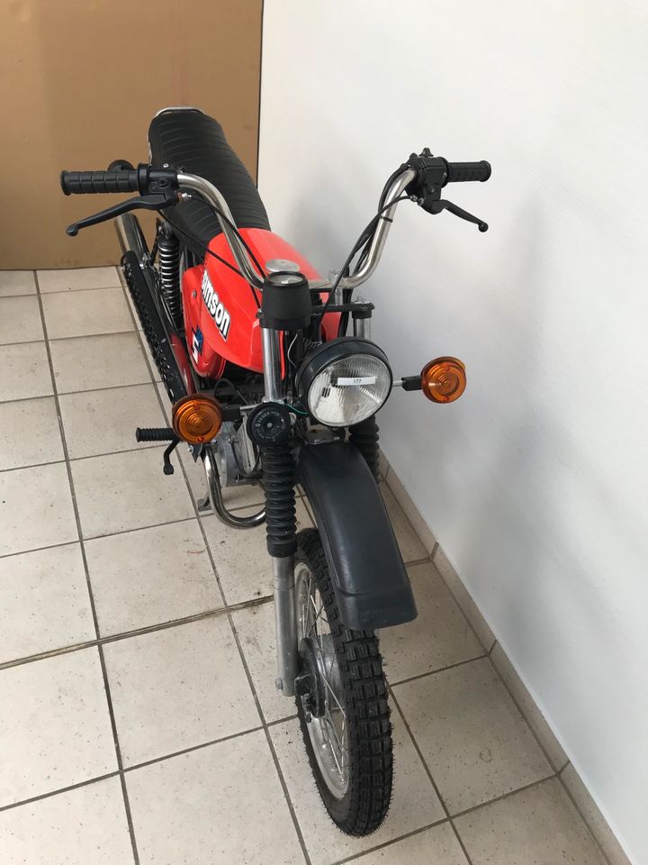 Simson S51 Enduro rot 1986 4 Gang M500 60km/h Papiere Versand * in Calbe (Saale)