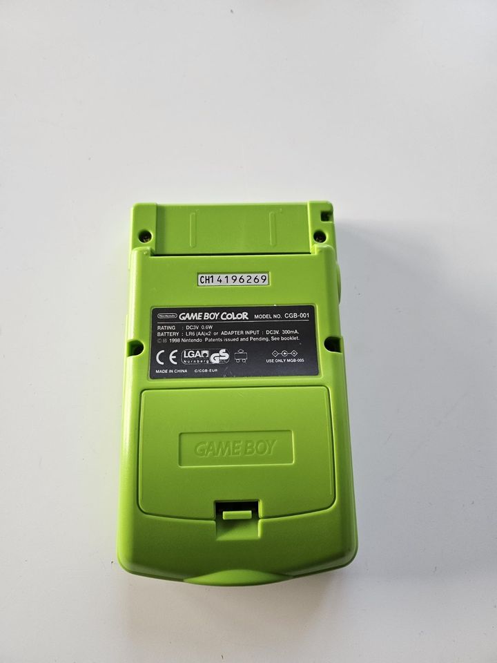Nintendo Game Boy Color (grün) in Jena