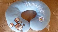 Nackenkissen für Kinder und Baby – blau – wunschbär Bayern - Arnstorf Vorschau
