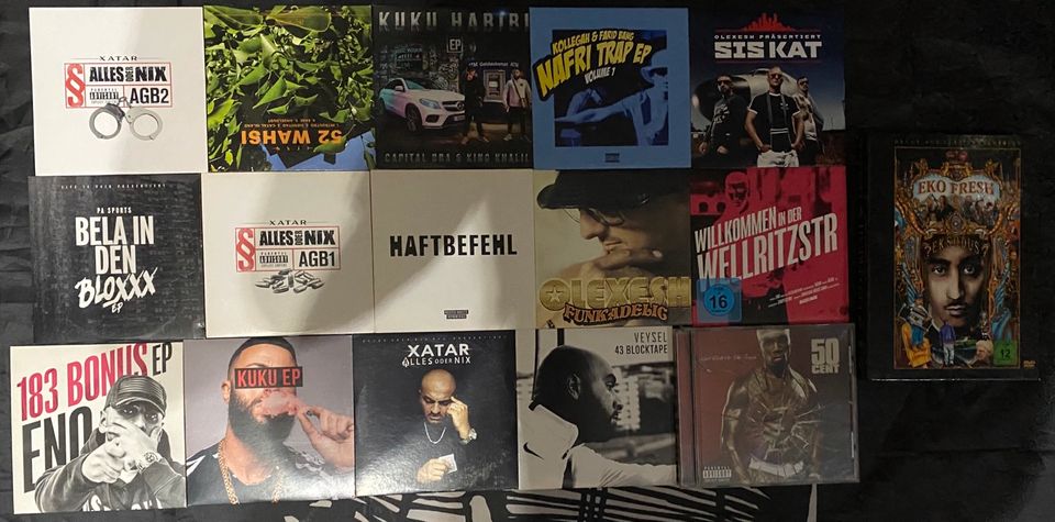 Deutsch Rap CD Sammlung in Hamm
