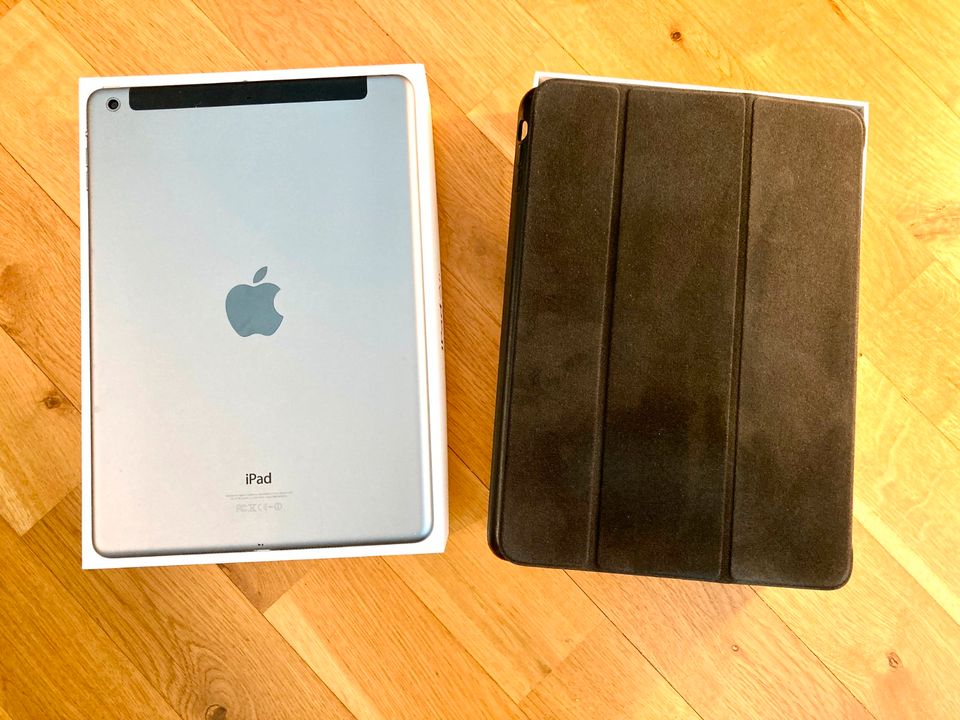 iPad Air Wi-Fi + LTE 64 GB inkl. OVP + orig. Apple Cover - "TOP" in Berlin