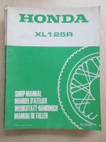 Honda XL 125 R Nachtrag zum Werkstatthandbuch 1984 Nordrhein-Westfalen - Gelsenkirchen Vorschau