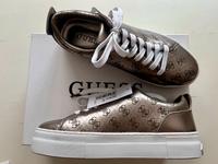 NEU GUESS Gianele Sneaker Original Plateau Metallic Schuh Blogger Baden-Württemberg - Tettnang Vorschau