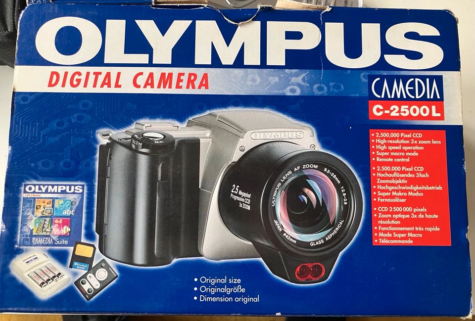 Olympus C 2500 L Digitalkamera mit HAMA Kameratasche in Oldenburg