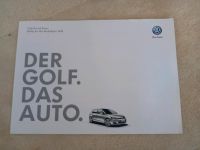 Prospekt Der Golf. Das Auto. Technik + Preise 2013 VW Volkswagen Baden-Württemberg - Rottweil Vorschau