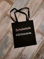 Tasche mit Spruch Schokolade  Duisburg - Duisburg-Süd Vorschau