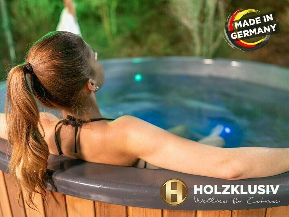 Hot Tub/Badefass Ø 180 Thermoholz mit Whirlpool-Funktion 6 Pers. in Gummersbach
