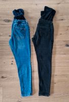 2x Umstandsjeans Gr.S 36 Schwarz Blau Schwangerschaft Niedersachsen - Schwanewede Vorschau