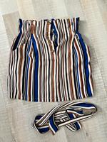 Rock, Streifen, High Waist, 36, weiß, schwarz, braun, blau Nordrhein-Westfalen - Castrop-Rauxel Vorschau