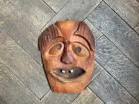 Wandmaske Maske Fratze Holz Anthroposophisch Dornach Steiner Stuttgart - Stuttgart-West Vorschau