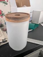 Glas mit Holzdeckel, sublimation Saarland - Saarlouis Vorschau