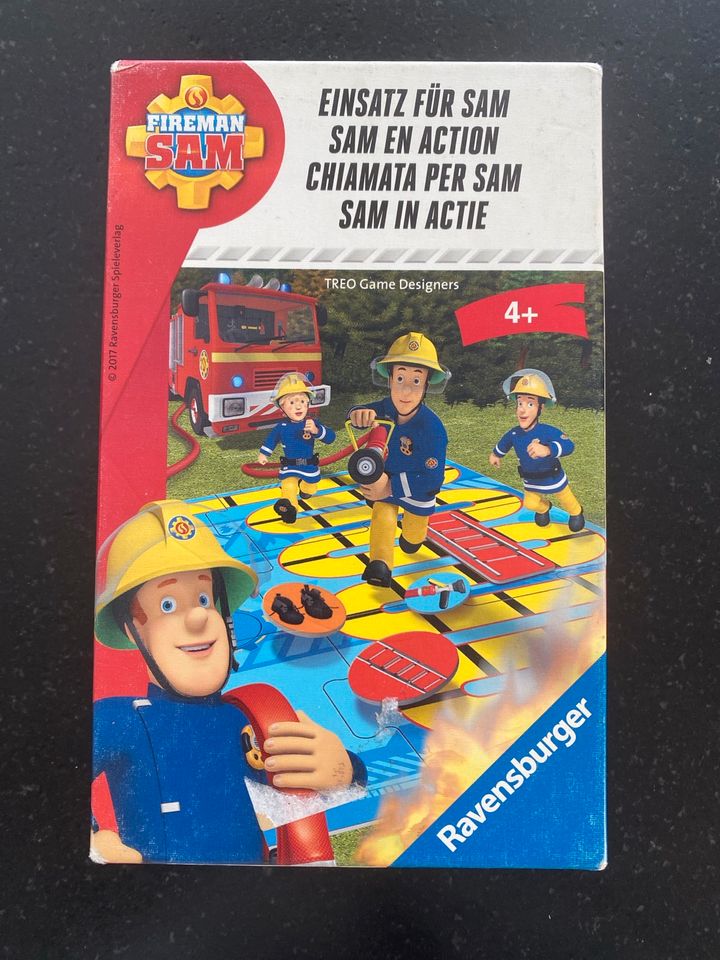 Feuerwehrmann Sam Gesellschaftsspiel Einsatz für Sam Ravensburger in Dettelbach