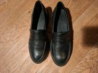 Loafer, Loafers, Slipper schwarz, Leder, Pennyloafer, 38 Berlin - Treptow Vorschau