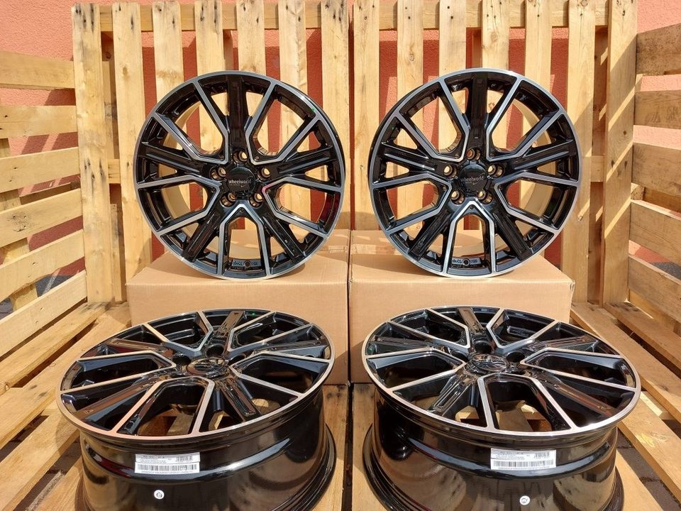 Alufelgen Felgen Wheelworld WH34 19 Zoll 8,5Jx19 ET45 5x112 schwarz poliert Mini Clubman F54 One Cooper S D JCW John Cooper Works Countryman F60 in Schmalkalden