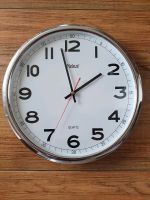 Mebus Quartz Wanduhr Küchenuhr Uhr D 35 cm mit Sekundenzeiger Sachsen-Anhalt - Halle Vorschau