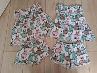 Next Bunny Sommer Set Shirt Shorts Zwillinge 2X VORHANDEN! Gr.104 Niedersachsen - Unterlüß Vorschau