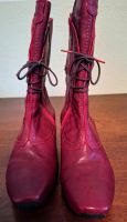 Halbstiefel Rot Leder Gr.38,5 Sachsen - Schleife (Ort) Vorschau