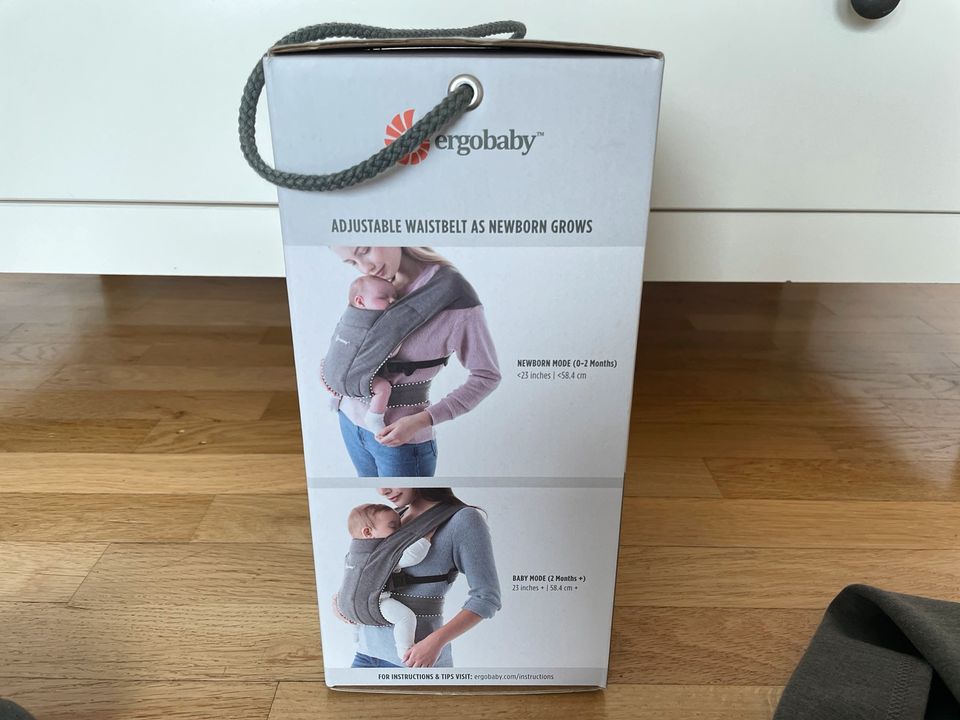 ERGOBABY EMBRACE Babytrage neuwertig in Bad Vilbel