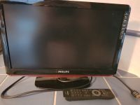 Philips LED TV Fernseher Bildschirm schwarz/rot Bayern - Beratzhausen Vorschau