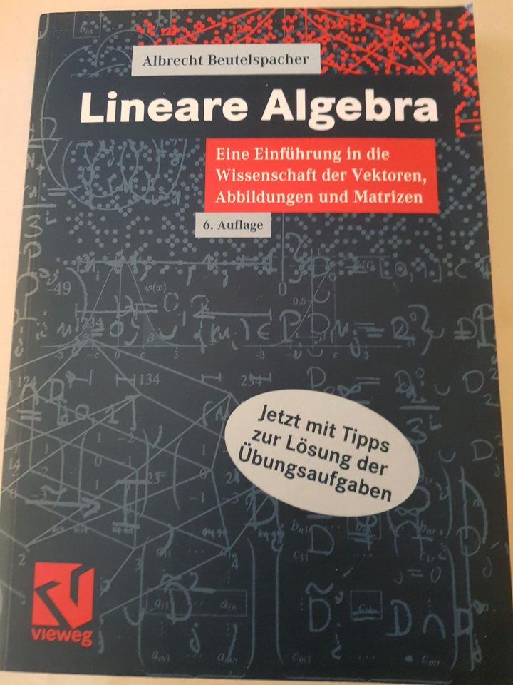 Sachbuch lineare Algebra in Puchheim