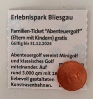 Gutschein Erlebnispark Bliesgau -Abenteuergolf Saarbrücken-Mitte - Alt-Saarbrücken Vorschau