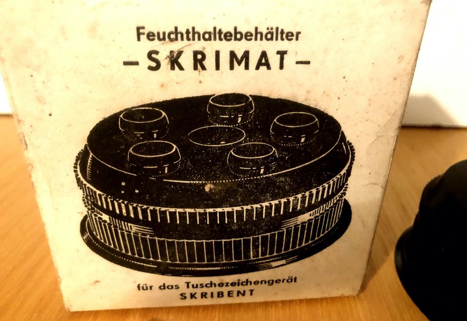 Feuchthaltebehälter Skrimat für Skribent Zeichenkegel micro DDR in Dessau-Roßlau
