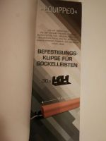 Befestigungsklipse für Sockelleisten neu Niedersachsen - Papenburg Vorschau