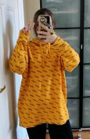 Weekday Hoodie S gelb yellow orange CHOICE print oversized Damen Friedrichshain-Kreuzberg - Kreuzberg Vorschau