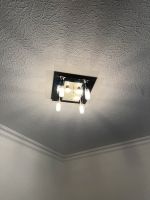 Deckenlampe Deckenleuchte LED Silber Glas 30 x30 Thüringen - Bad Salzungen Vorschau