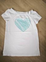 Shirt Tunika Benetton Top Sommer Herz Glitzer 122 128 7-8J Kreis Pinneberg - Schenefeld Vorschau