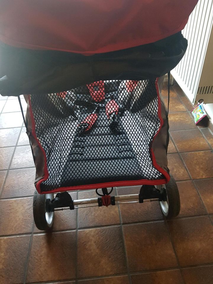 Buggy Baby Jogger, City mini in rot in Greven