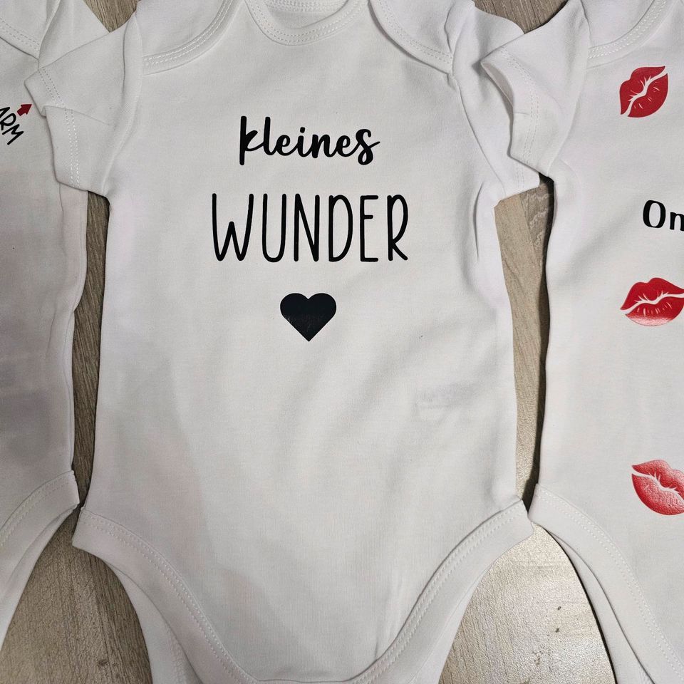 ❤️Babybody bedruckt Wunschmotiv personalisiert Gr.74 in Berlin