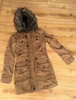Khujo Wintermantel Claire mit abnehmbarem Fell Gr S braun Münster (Westfalen) - Mauritz Vorschau