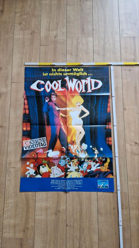 Cool World Film Poster / Movie Poster Brad Pitt in Wilhelmshaven
