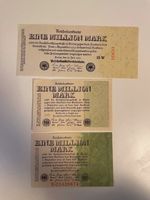 3 Stück 1 Millionen Mark Reichsbanknote von 1923 Hamburg - Bergedorf Vorschau