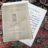 Händel Sonate Trompete in C und Orgel neu Bayern - Puchheim Vorschau