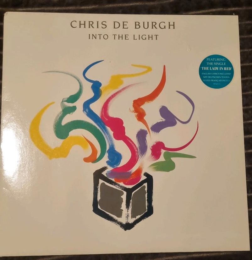 Chris De Burgh Into the light LP Vinyl Schallplatte in Nassau