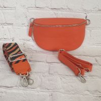 Crossbody Tasche Zusatzgurt Echt Leder Papaya Handbag Handtasche Nordrhein-Westfalen - Zülpich Vorschau