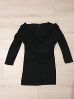 AMISU Longshirt Gr. XS S schick schwarz Mini Kleid Wasserfall Aus Bayern - Röllbach Vorschau