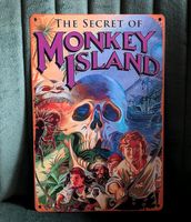 Blechschild - The Secret of Monkey Island (Versand inklusive) Schleswig-Holstein - Neuenkirchen Vorschau