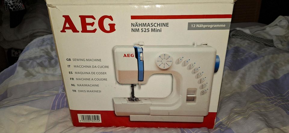 Nähmaschine AEG  NM 525 Mini. in Paderborn