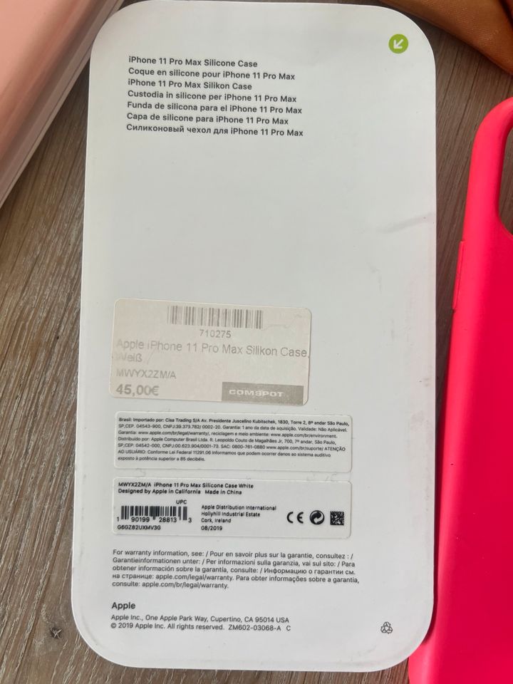 ❤️ iPhone Handy Hülle Silicon Apple 11 pro Max in Neuss