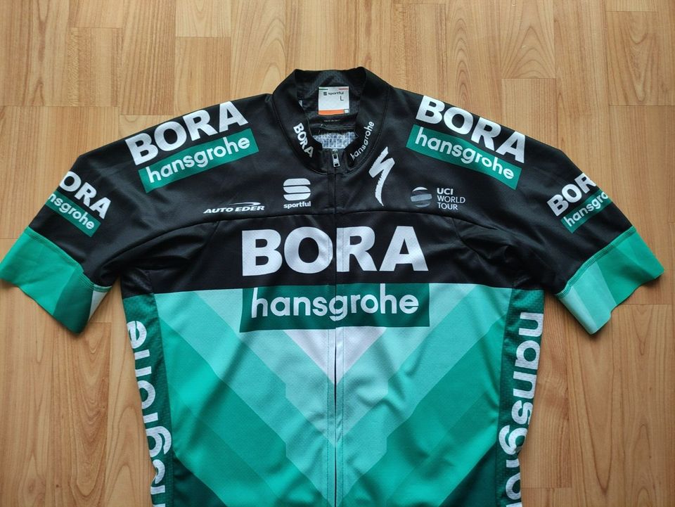 Bora Hansgrohe Team Sportful Bodyfit PRO Professional Radtrikot L in Hannover