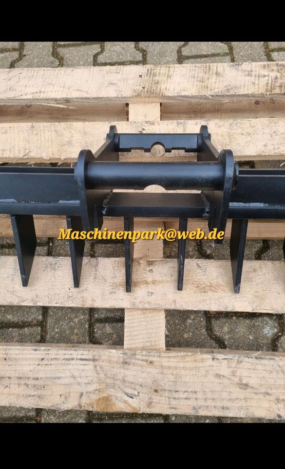 ✅️2er Set - MS01 - 120cm Humusrechen - 80cm Roderechen Minibagger in Langenneufnach