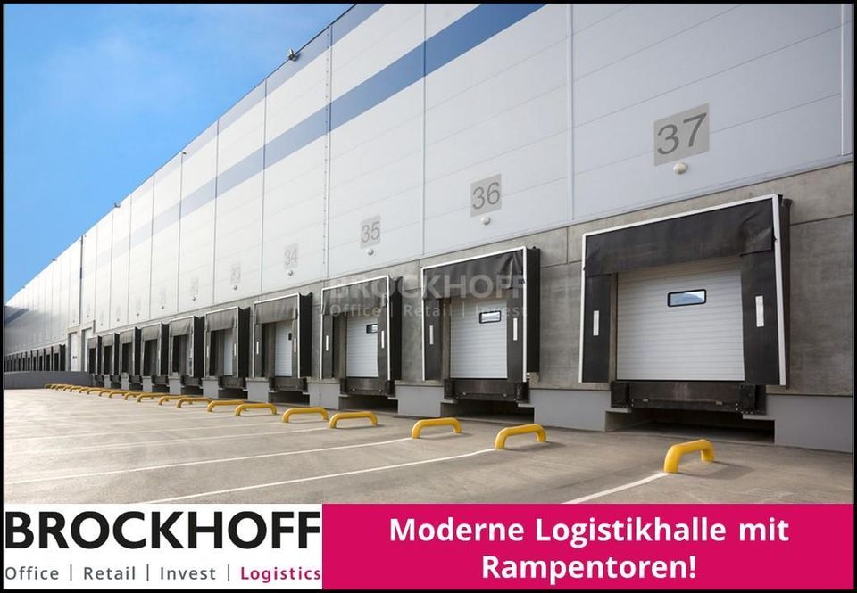 Moderne Logistikhalle mit Rampentoren! in Duisburg