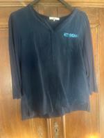 Brax Bluse Material Mix top Zustand Viskose dunkelblau top Hessen - Groß-Gerau Vorschau