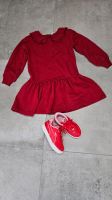Mädchen H&M Sweatshirt Kleid 122/128 und Puma Sneaker Gr. 29 rot Baden-Württemberg - Abstatt Vorschau